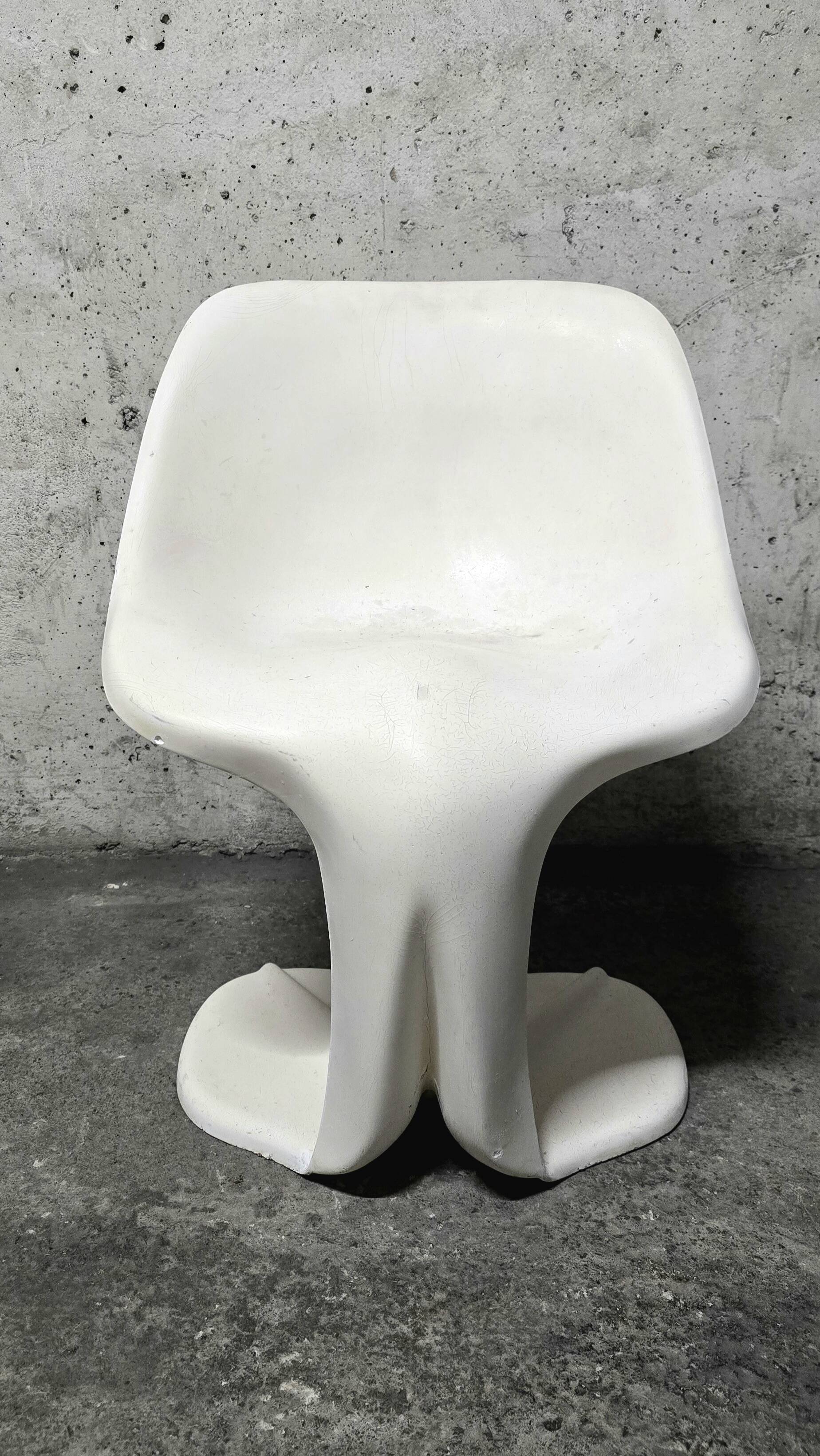 "Saddle" chair by Jean Dudon 1971