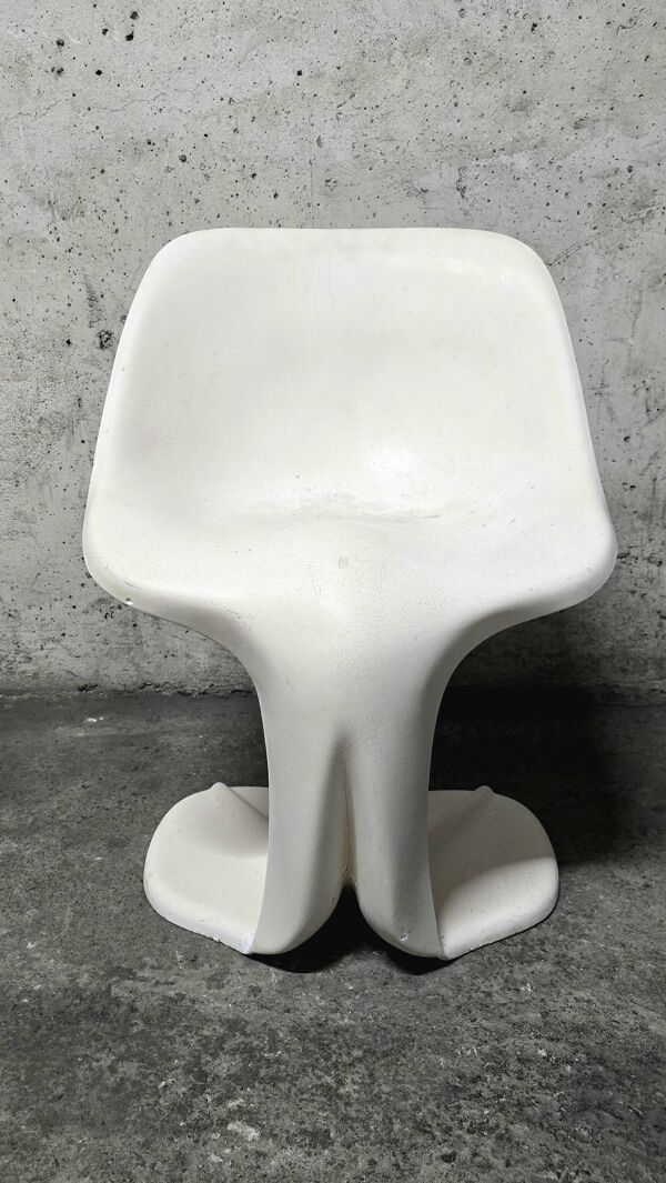 Chaise ''selle'' de Jean Dudon 1971