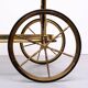 Stunning Brass Bar Trolley 1950s France