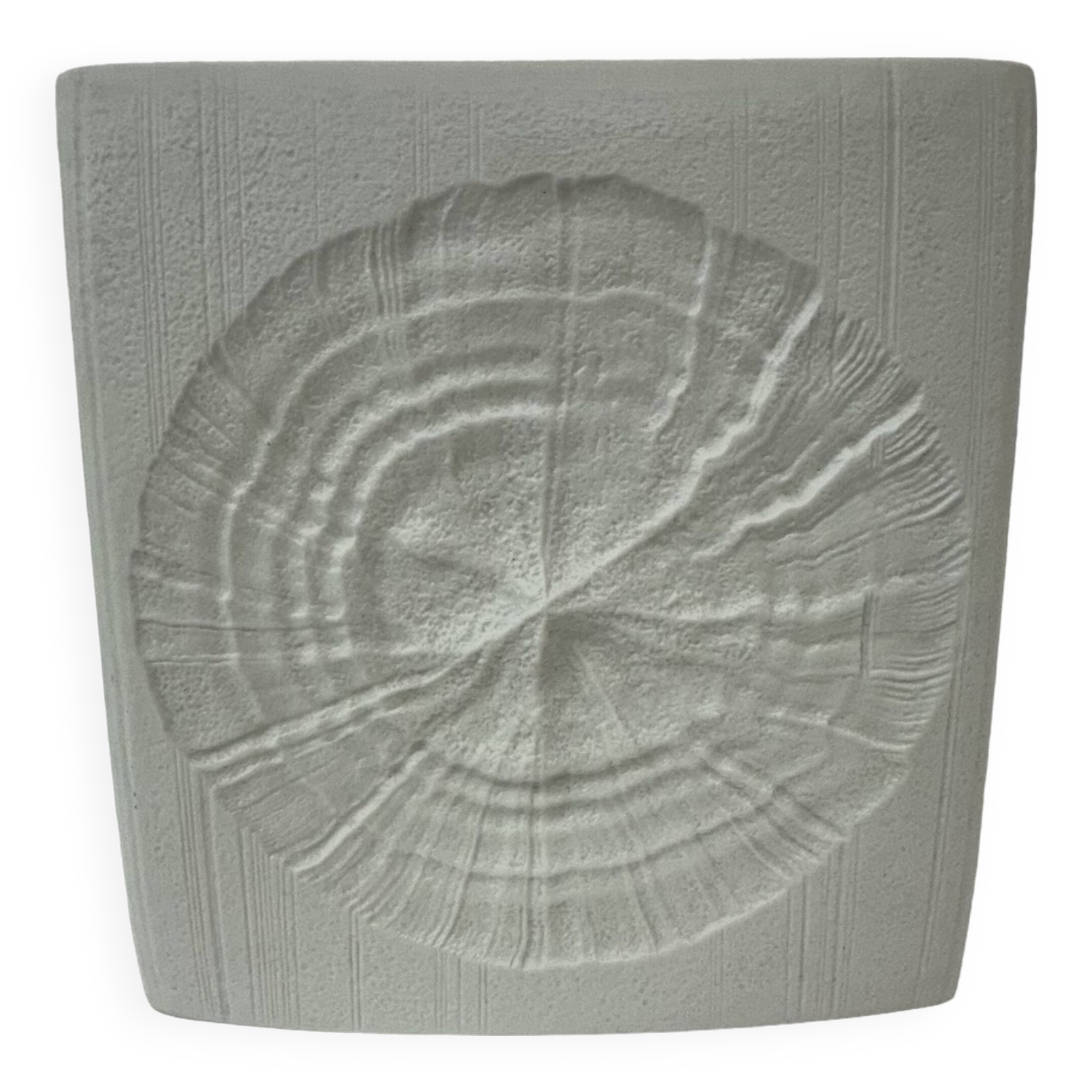 Rare Rosenthal Martin Freyer white ceramic vase , 1960’s