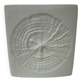 Rare Rosenthal Martin Freyer white ceramic vase , 1960’s