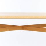 Bruno Mathsson coffee table in birch produced by Karl Mathsson (Sweden, 1969)