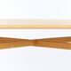 Bruno Mathsson coffee table in birch published by Karl Mathsson (Sweden, 1969)