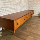 Low teak sideboard 1970