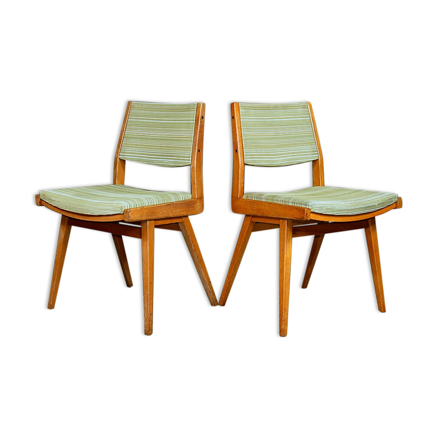 Pair of chairs Scandinavian years 50/60