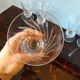 6 St Louis crystal glasses