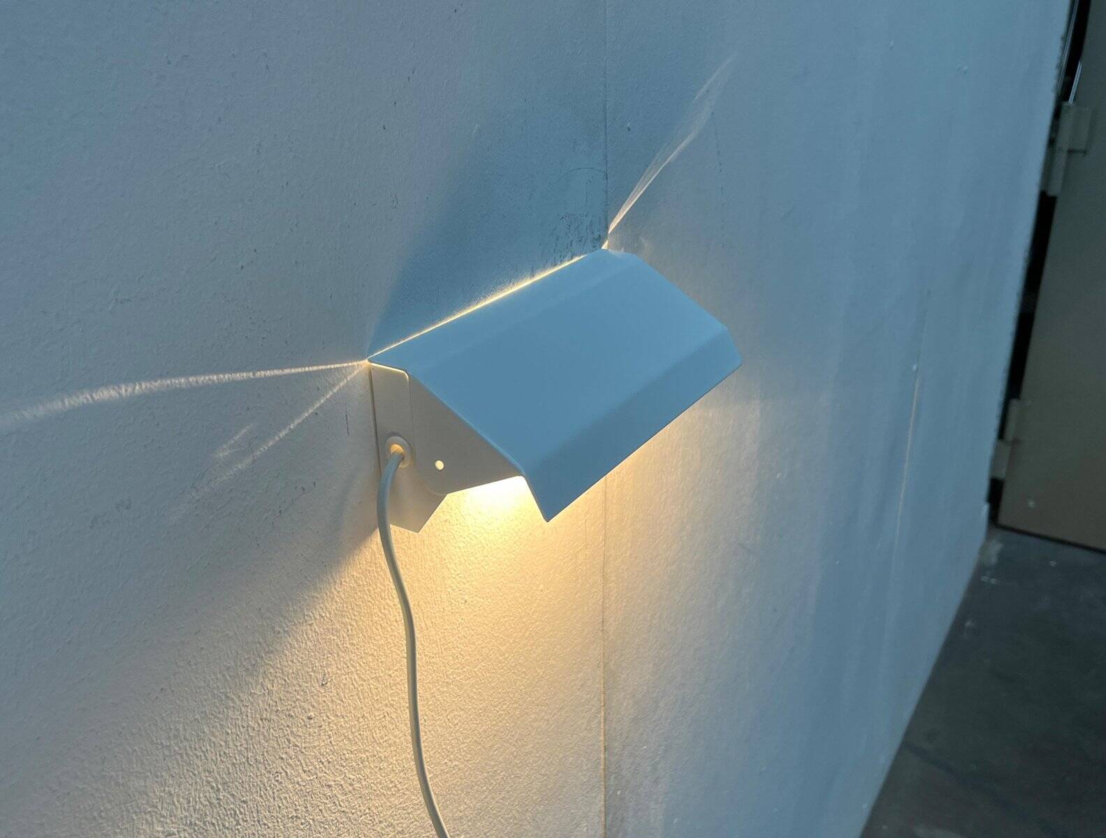 Mid-Century Space Age Danish Wall Lamp from Horn, 1960s