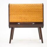 1950s Rare Wooden Bar Cabinet ,Czechoslovakia