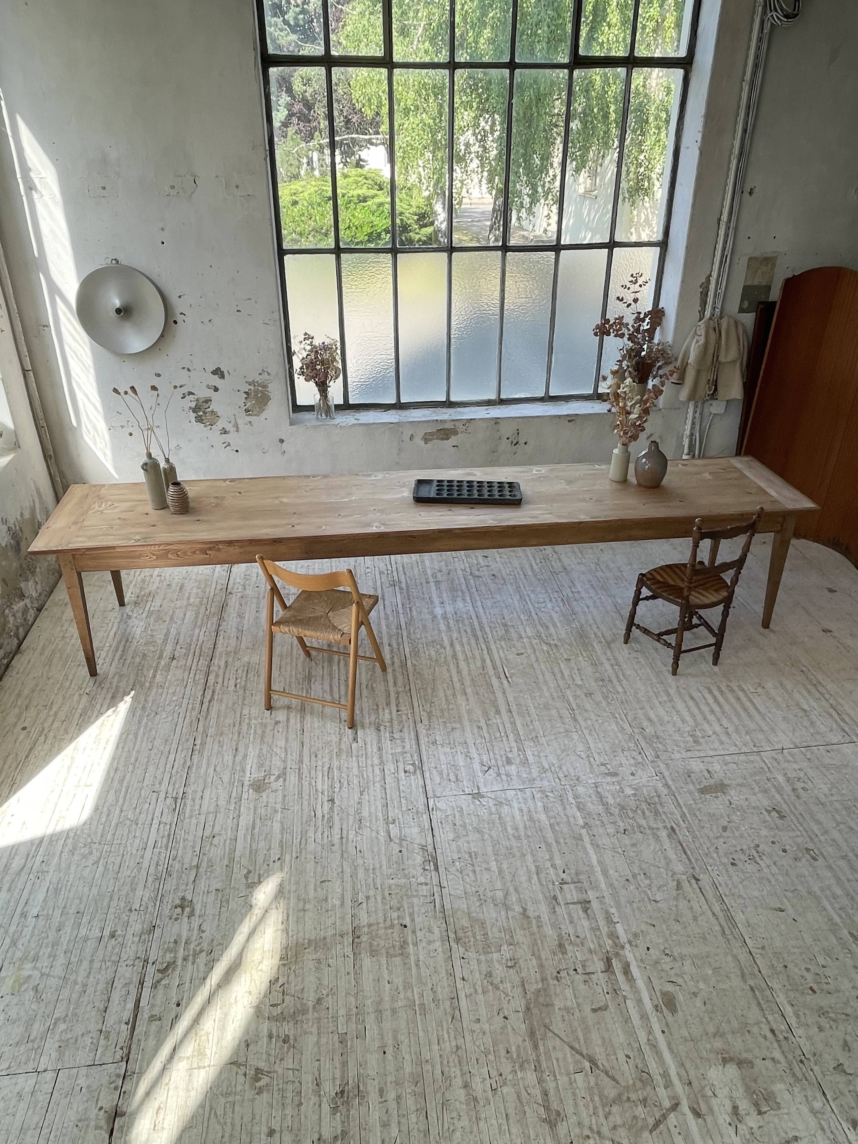 XXL pine farm table 4m