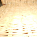 Wicker armchair