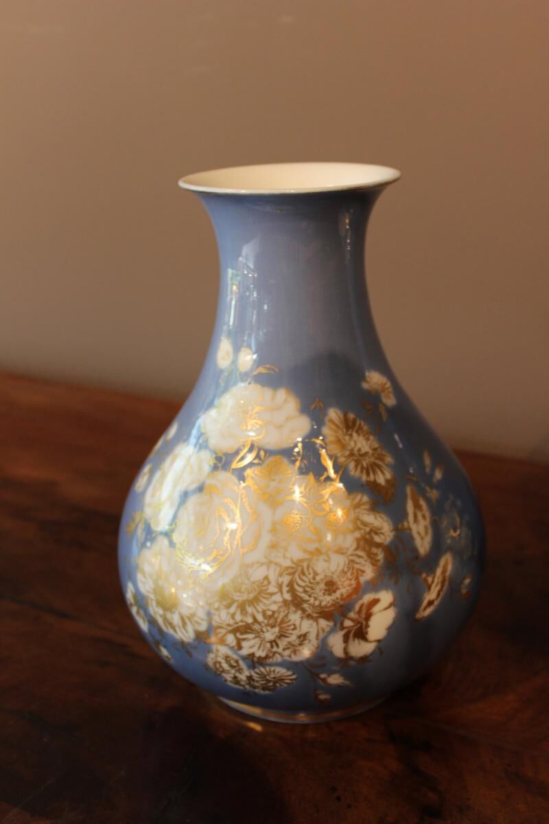 Pair of porcelain XIX vase