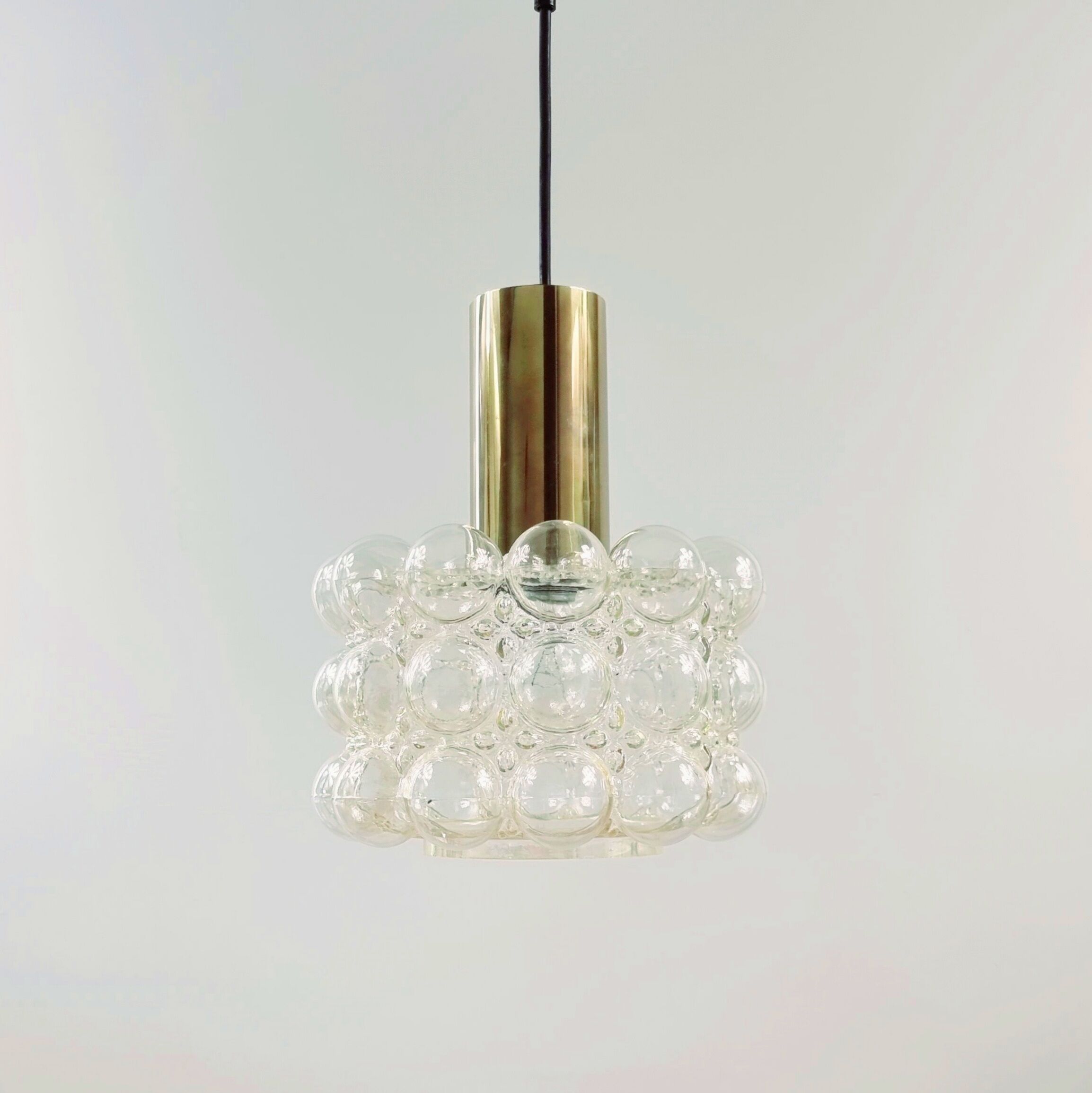 Mid-Century Modern Bubble Glass Ceiling Lamp by Helena Tynell for Limburg, Germany, 1960s
