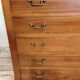 Wooden curtain secretary