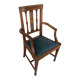 Art Deco armchair with armrest