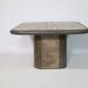Brutalist Stone Coffee Table Paul Kingma 1970s 1980s