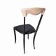 2 x Charme dining chair by Fasem is a slender, yet strong masterpiece 1980s