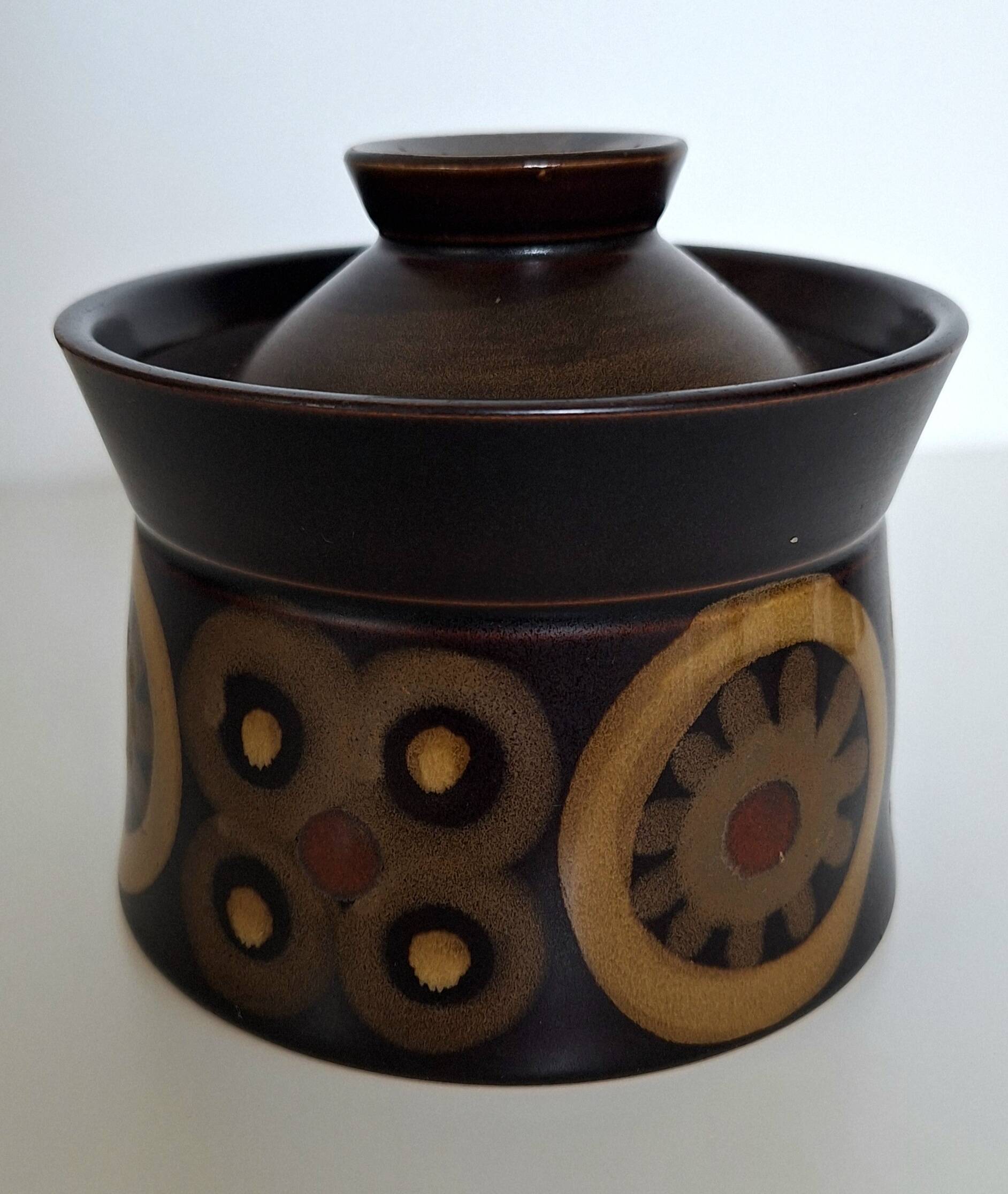 Vintage candy box sugar bowl from the 70s