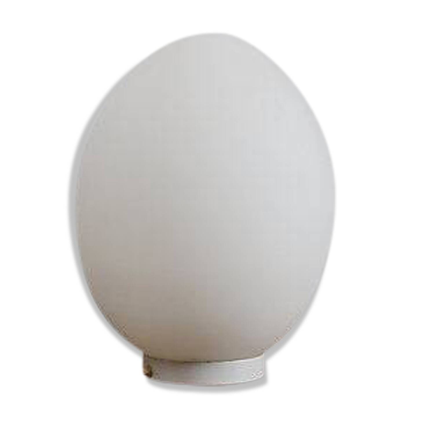 Opaline egg lamp, 1970