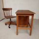 Bureau + chaises vintage