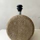 Sculptural lamp base in limestone by Albert Tormos or Fratelli.