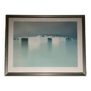 Lithographie originale - pierre