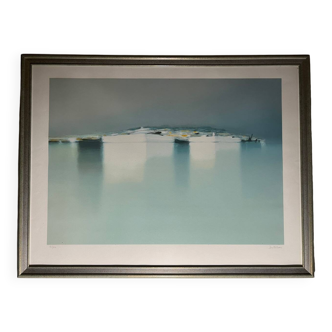 Original lithograph by pierre doutreleau – signed and numbered (75 x 5)