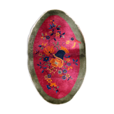 Former carpet oval chinese 89x 150cm, 1920