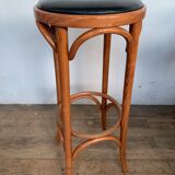 Series of 16 curved wooden bar stools dlg Thonet Baumann Fischel