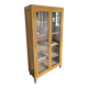 Vintage antique bookcase/curiosity cabinet/display case/shelves