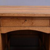 Solid oak pedestal desk, Régy establishments – 1940
