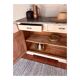 Old marble buffet table