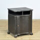 Iron bedside table, circa 1930