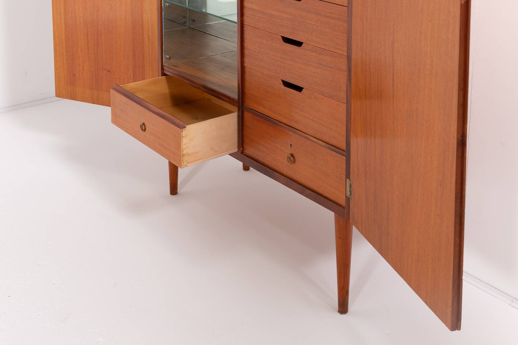 Spectacular Scandinavian Modern cabinet from 1960s
