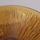 70's amber glass salad bowl