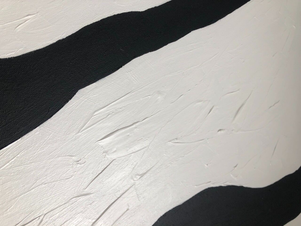 Large contemporary abstract canvas