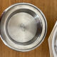Vintage stainless steel butter dish