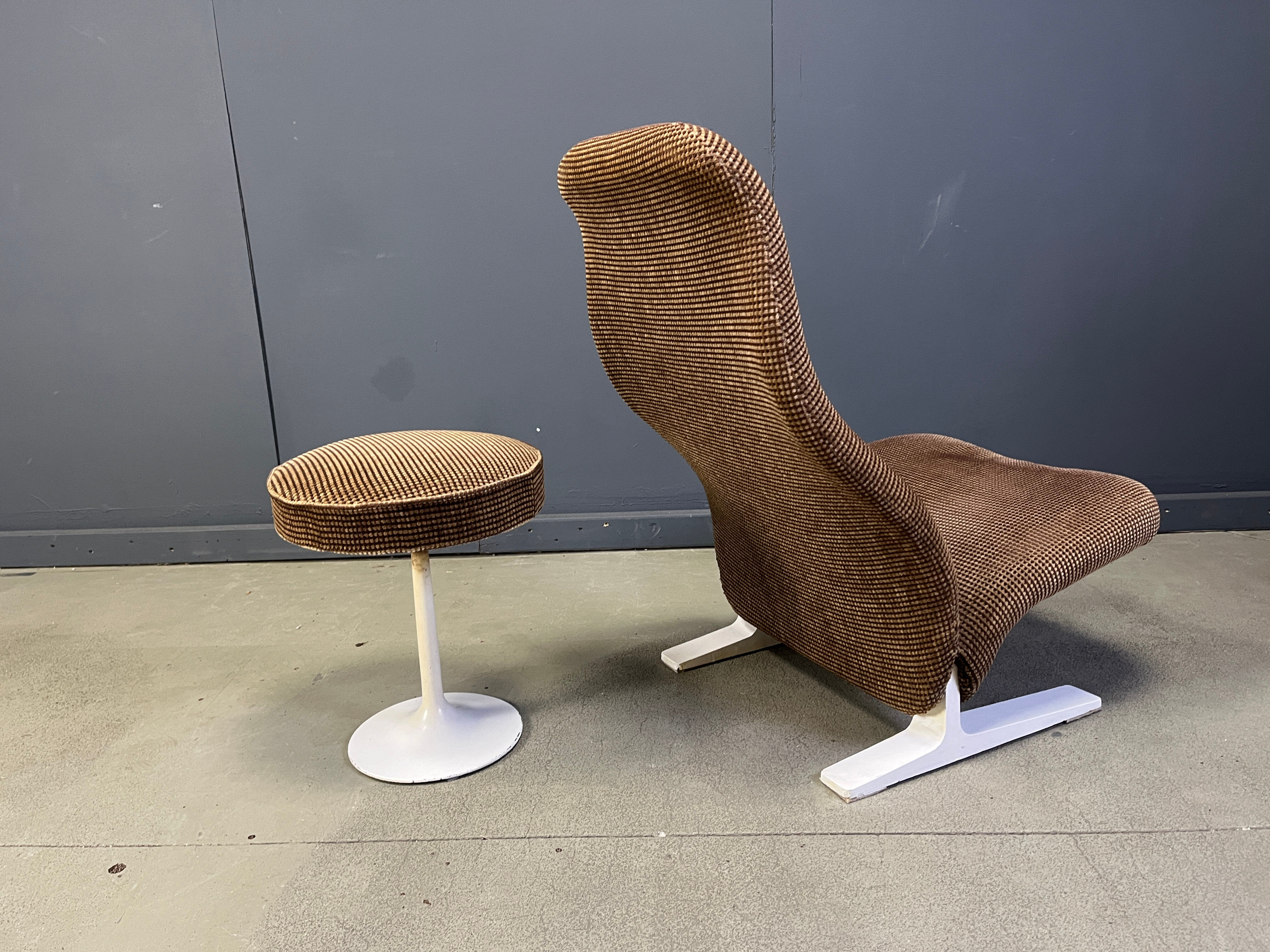Pierre Paulin Concorde F784 chair, 1970s