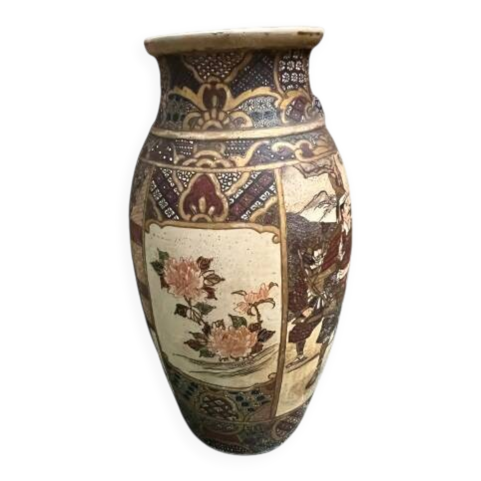 Vase asiatique en céramique