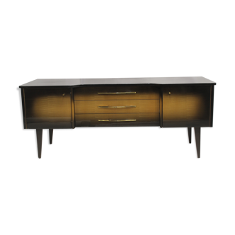 Sideboard wood varnished and dusted 50s