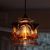 Hanging lamp glass from murano
