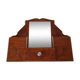 Wood and mirror shelf of the 40s