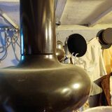 Space age, 3 brown Lita pendant lights
