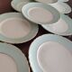 Set of 12 flat plates Orchies Nord "Callisto"