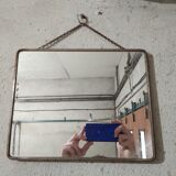 Vintage barber mirror