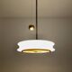 Adjustable Orion Glass Pendant Lamp from Staff