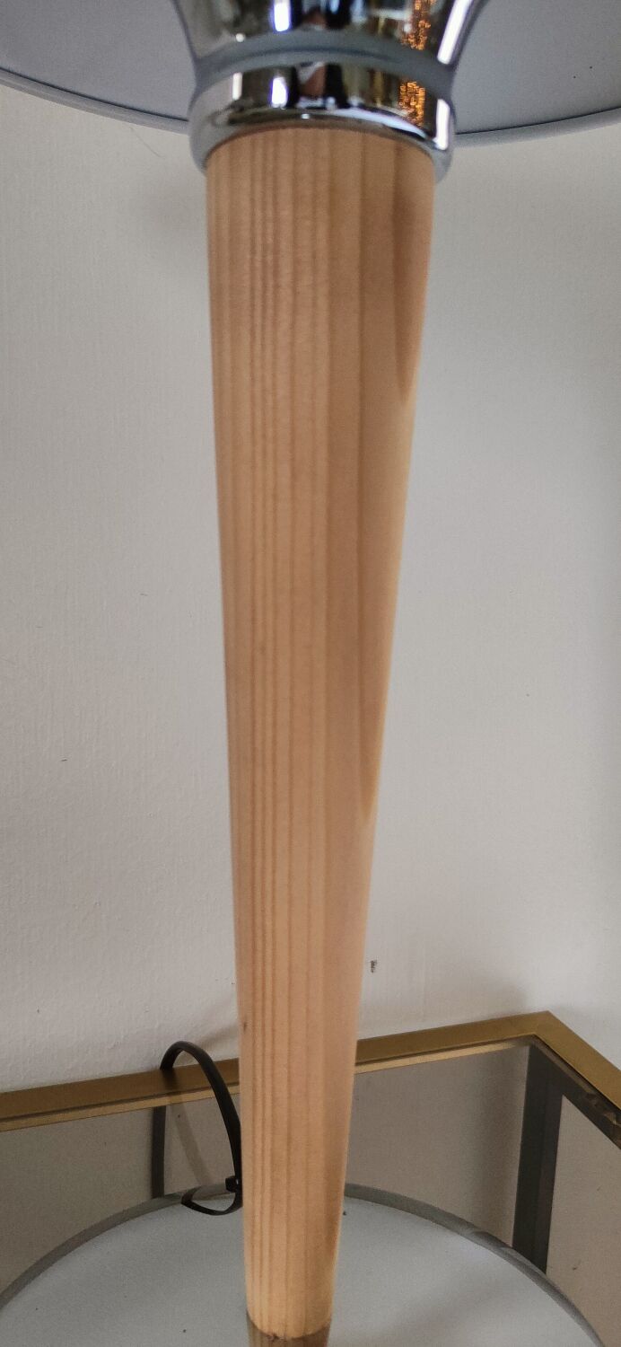 Paire de lampes champignon (dit paquebot ) vintage 1980