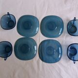 Set of Vereco cups and saucer