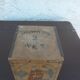 Old wooden transport crate