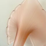 Leonardo vase in pink frosted glass