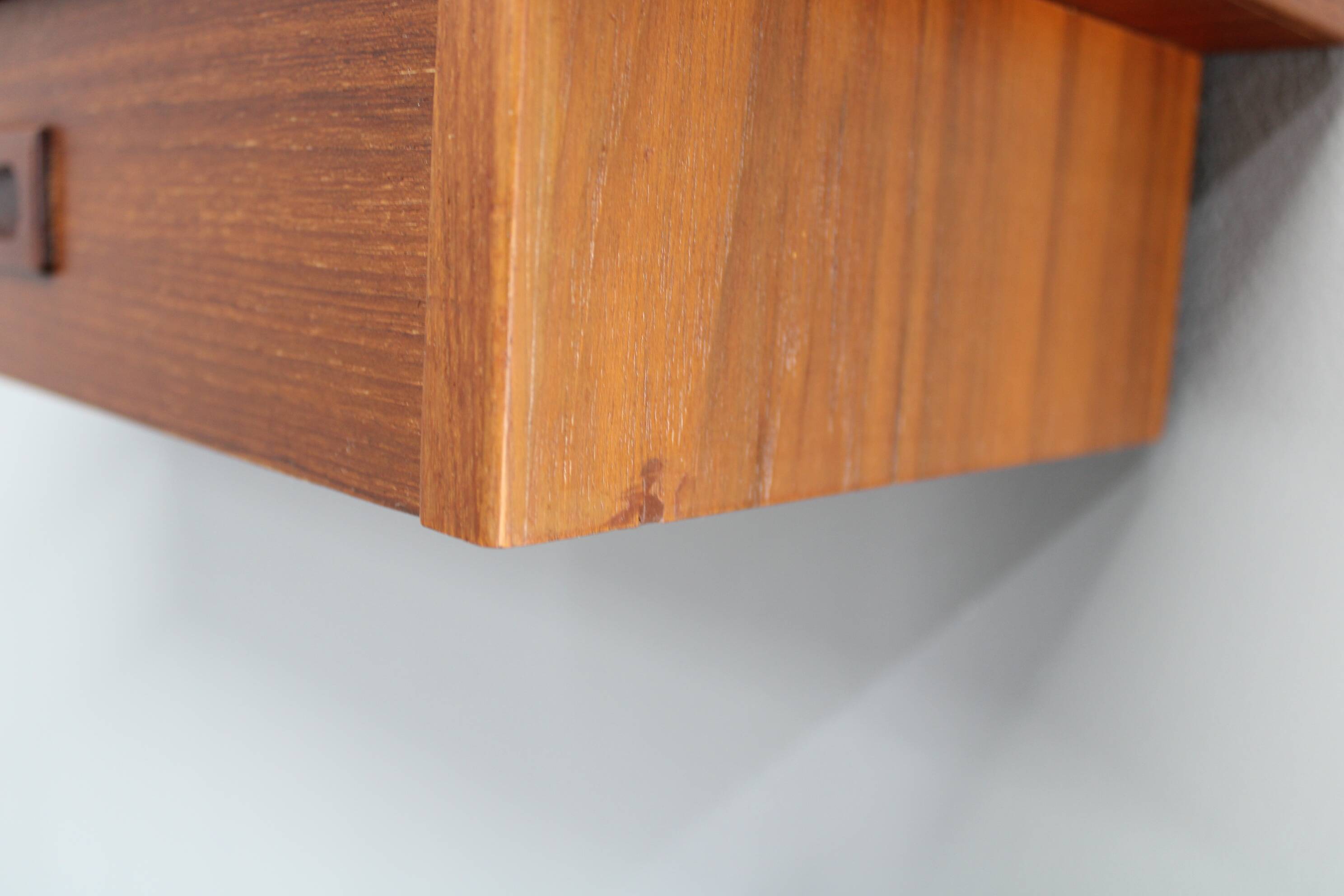 1960s teak shelf with drawer, Denmark